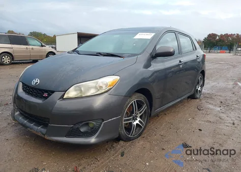 2009 Toyota Matrix S из США, поврежденный, VIN 2T1KE40E69C018924